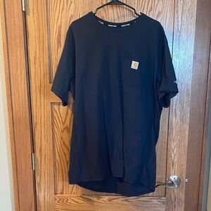 Carhartt Relaxed Fit Navy Blue Men's Short Sleeve Tee XLT NWOT